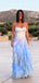 Elegant Blue Sweetheart Mermiad Long Prom Dress Ideas, Evening Party Dresses,WGP1649