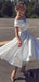 Elegant White Off Shoulder Ball Gown&nbsp;Popular Cheap Short Homecoming Dresses, EPT316