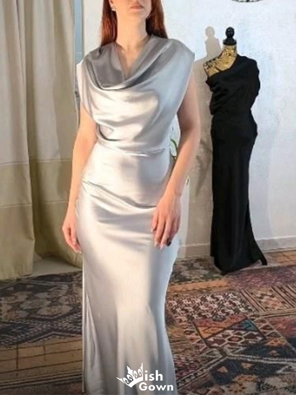 Elegant Halter Mermaid Long Prom Dress Ideas, Evening Party Dresses,WGP1831