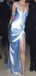 Elegant Spaghetii Strap Mermaid Long Prom Dress Ideas, Evening Party Dresses,WGP1835