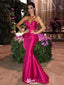 Sexy Pink Sweetheart Mermaid Sleeveless Party Prom Dresses,Evening Dress Online, WGP847