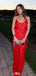 Casual Spaghetii Strap Mermaid Long Prom Dress Ideas, Evening Party Dresses,WGP1843