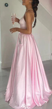 Elegant Unique A-line Long Prom Dress Ideas, Evening Party Dresses,WGP1213