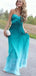 Unique Teal Sweetheart A-Line Long Prom Dress Ideas, Evening Party Dresses,WGP1700