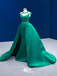 Gorgeous Green Beaded Jewel A-line Long Party Dress Prom Dresses,Evening Dress Online, WGP944