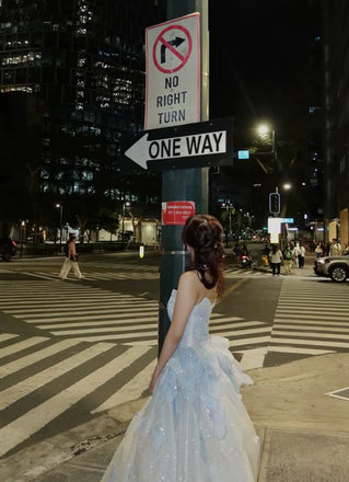 Unique Sweetheart A-Line Long Prom Dress Ideas, Evening Party Dresses,WGP1913