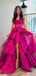 Elegant Pink Sweetheart A-Line Long Prom Dress Ideas, Evening Party Dresses,WGP1626