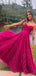 Elegant Pink A-Line Seweetheart Popular Long Evening Dresses, Formal Dresses, Birthday Party, WGP611