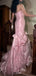 Unique Pink Sweetheart Mermaid Long Prom Dress Ideas, Evening Party Dresses,WGP1791