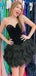 Cute Black Sweetheart Tight Sleeveless Popular Cheap Short Homecoming Dresses, Birthday Party EPT222