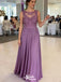 Unique Purple Halter Mermaid Long Prom Dress Ideas, Evening Party Dresses,WGP1830