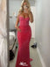 Modern Rhinestone Bodycon Prom Gown Sparkly Strapless Mermaid Formal Dress,WGP2164