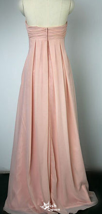 Elegant Strapless Sweetheart A-line Long Prom Dress Ideas, Evening Party Dresses,WGP1579