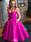 Elegant Pink Sweetheart Ball Gown  Popular Cheap Short Homecoming Dresses, EPT254