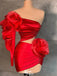 Elegant Strapless Unique Sheath Short Mini Homecoming Dress,EPT453