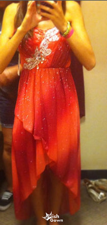 Sexy Strapless A-line Short Mini Homecoming Dress,EPT463