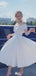 Elegant Off-shoulder A-line Short Mini Homecoming Dress,EPT503