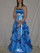 Gorgeous Strapless Unique Sheath Long Prom Dress Ideas, Evening Party Dresses,WGP1670
