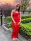 Formal Strapless Sheath Long Prom Dress Ideas, Evening Party Dresses,WGP1687