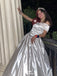 Elegant Off-shoulder A-line Long Prom Dress Ideas, Evening Party Dresses,WGP1705