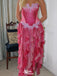 Unique Strapless A-line Long Prom Dress Ideas, Evening Party Dresses,WGP1706