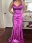 Gorgeous Spaghetti Strap Mermaid Long Prom Dress Ideas, Evening Party Dresses,WGP1711