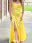 Elegant Spaghetii Strap Mermaid Long Prom Dress Ideas, Evening Party Dresses,WGP1772