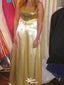 Elegant Spaghetii Strap A-line Long Prom Dress Ideas, Evening Party Dresses,WGP1777