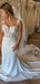 Charming Spaghetti Straps Sweetheart Sleeveless With Trailing Lace Popular Bridal Long Wedding Dresses, WDH146