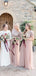 Elegant A-Line V Neck Cap Sleeve Sequin Popular Cheap Maxi Long Wedding Guest Bridesmaid Dresses,WGM229