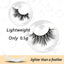 3D Mink Eyelashes, 4 Pairs Fake Eyelashes Natural Mink Lashes