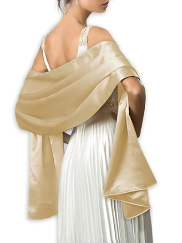 Women's Silky Scarf Pashmina Shawls And Wraps For Wedding Favors Bride Bridesmaid Gifts Evening Dress Shawl