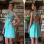 New Arrival gorgeous Mint open back sweet 16 Beautiful Rehearsal casual homecoming prom dresses, BD001186