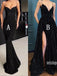 Sexy Black Matched Styles Long Prom Dresses PG1193