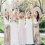 Affordable Mermaid Mismatched Long Wedding Sequin Bridesmaid Dresses, WG435