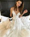 Gorgeous Ivory Charming Affordable Long Brides Wedding Dresses, WG651 - Wish Gown