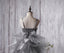 Dark Grey Sequin Organza Bustled Flower Tutu Dresses, Cheap Popular Flower Girl Dresses, FG053 - Wish Gown