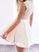 Lace Unique Style Lovely Cheap Graduation School Homecoming Prom Dress, BD0666