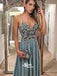 Mermaid Open Back Heavy Beaded Sexy Gorgeous Long Prom Dresses, WG1077