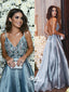 Popular Open Back Evening Inexpensive Long Prom Dresses, WG1081