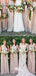 Most Popular Sequin Elegant Spaghetti Strap Long Wedding Bridesmaid Dresses, WG480