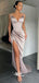 Sweetheart Straps Fishbone Bodycon Slits Mermaid Evening Gowns Prom Dresses , WGP139