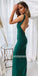 Open Back Spaghetti Strap Split Side Long Bridesmaid Dresses, YPS148