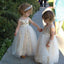 Sequin Tulle Flower Girl Dresses For Wedding Party WT111