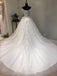 Off the Shoulder Tulle Applique Charming Long Affordable Bridal Wedding Dress, WG678