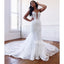 Sweetheart Mermaid Lace Tulle Long Wedding Dresses YH1123