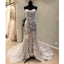 Mermaid Sweetheart Lace Long Cheap Bridal Wedding Dress with Lace Up Back, WG691